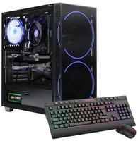 GAMEMAX Gaming-PC "Black Hole 7786 AMD Ryzen 7 5700X RTX 5060Ti 32GB DDR4 1TB...