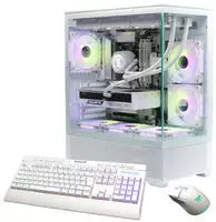 GAMEMAX Gaming-PC "ICE 7764 AMD Ryzen 9 9950X3D RTX 5090 64GB DDR5 2TB SSD" Windows