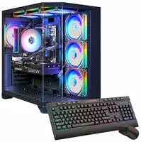 GAMEMAX Gaming-PC "HYPE-A BK 7753 AMD Ryzen 7 9700X RTX 5070 32GB DDR5 1TB SSD"