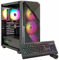 GAMEMAX Gaming-PC "Striker 7635 AMD Ryzen 5 7500F RTX 5060Ti 32GB DDR5 1TB SSD"