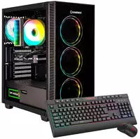 GAMEMAX Gaming-PC "Draco XD 7794 AMD Ryzen 5 5500 RTX 5060 16GB 1TB SSD" Windows 11