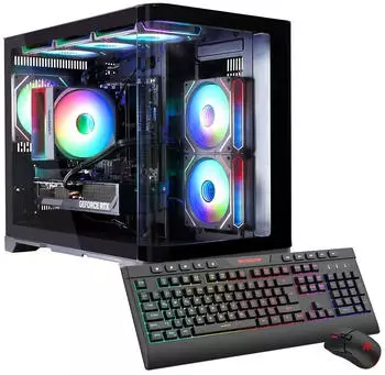 GameMax HYPE-M BK 7802 Ryzen 5 9600X RTX 5060Ti 16GB DDR5 1TB SSD RTX 5060Ti Gaming-PC