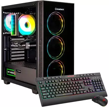 GameMax Draco XD 7799 Ryzen 5 7500F RTX 5060Ti 16GB DDR5 1TB SSD RTX 5060Ti Gaming-PC