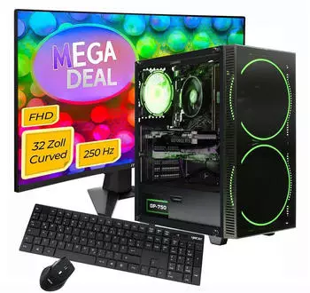 GameMax Gaming-PC MegaDeal Black Hole SET02711