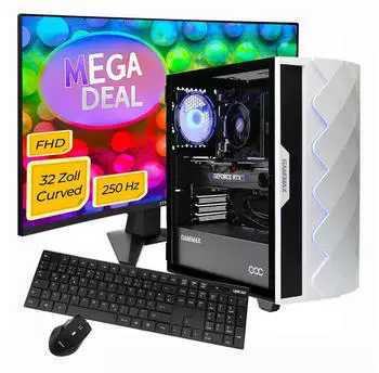 GameMax Gaming-PC MegaDeal Diamond WT SET02715