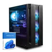 kiebel.de Gaming PC Cobra IX Ryzen 7 9700x, 16GB D5, 5070, 1TB InvaderXS black + EE