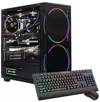 GAMEMAX Gaming-PC "Black Hole 7815 AMD Ryzen 5 7500F 16GB DDR5 RAM 1TB SSD RTX 5070"