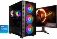 CAPTIVA Gaming-PC-Komplettsystem "Highend Gaming I95-217 TFT Bundle" 68,6 &Prime; Intel