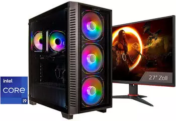 Captiva PC Advanced Gaming I95-493 TFT Bundle