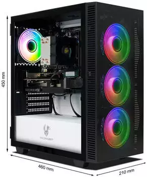 Ankermann Gaming PC Ryzen 5 9600X / RTX 5060 Ti 16GB / 32GB DDR5 / 1TB / W11P