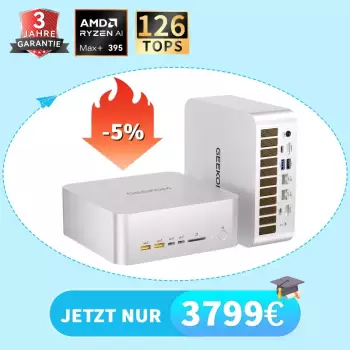 Geekom A9 Mega (AI Max+ 395 / 128GB / 2TB)