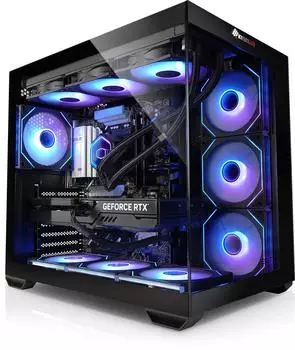 Kiebel Gaming PC Panorama 14 i7-14700KF / 32GB DDR4 / RTX 5080 16 GB / 1TB SSD (187654)