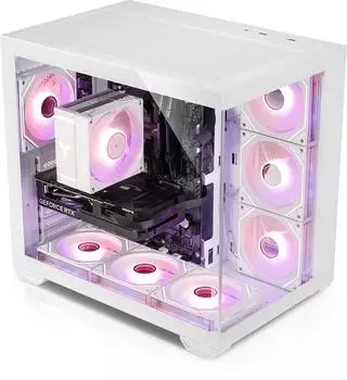 Kiebel Gaming PC Panorama Polar IX Ryzen 5 9600X / 16GB DDR5 / RTX 5060 Ti 8 GB / 1TB SSD (187711)