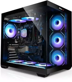 Kiebel Gaming PC Panorama XII Ryzen 7 7800X3D / 32GB DDR5 / RTX 5070 12 GB / 1TB SSD (187636)
