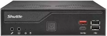 Shuttle Slim PC DH810 Barebone, Intel H810, LGA 1851, 8GB DDR5 (DH810)