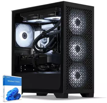 Sedatech Gaming-PC mit Wasserk&uuml;hlung AMD Ryzen 7 7800X3D, RTX 5060, 16GB DDR5, 500GB SSD (UCCJ163I1I1HF)