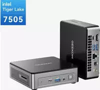 GEEKOM Mini PC Mini Air12-PT7505 Mini-PC, Intel Pentium Gold 750, 8 GB RAM and...