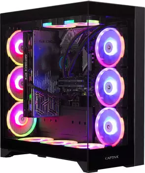 Captiva Highend Gaming R99-756, Ryzen 9 9950X3D, 64GB RAM, 2TB SSD, Radeon RX 9070 XT (99756)