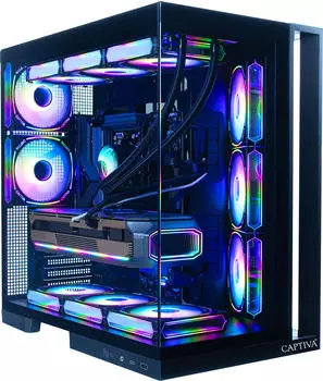 Captiva Highend Gaming R99-468, Ryzen 7 9850X3D, 64GB RAM, 2TB SSD, GeForce RTX 5070 Ti, Windows 11 Home (99468)