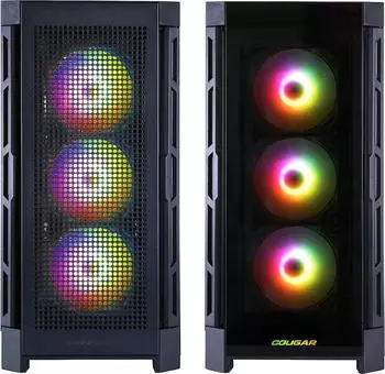 Hyrican Cougar Duoface Pro BK 7953, Ryzen 5 9600X, 32GB RAM, 1TB SSD, Radeon RX 9070 (PCK07953)