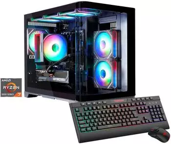 Hyrican HYPE-M BK 8190 Gaming-PC AMD Ryzen 7 5700X, 32GB RAM, 1TB SSD, RTX 5060 (PCK08190)