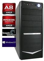 PC - CSL Sprint 5773 (Ryzen 7), AMD Ryzen 7 5700G, 16 GB DDR4-RAM, 500 GB M.2 SSD,
