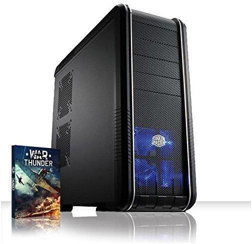 VIBOX Mercury 48 - Hohe Leistung, Gamer, PC - Schnell 4.0GHz FX 8350 - GTX 960 PLUS eine lebenslange Garantie inbegriffen (1TB Festplatte, 120GB SSD Solid-State-Laufwerk, 16 GB 1600MHz RAM, Kein Betriebssystem, 2 GB Nvidia GeForce GTX 960 Grafikkarte, AMD FX 8