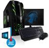 Kiebel PC Set Gaming mit 23.8 Zoll TFT Complete AMD Ryzen 5 5500, 16GB DDR4, RTX 3050