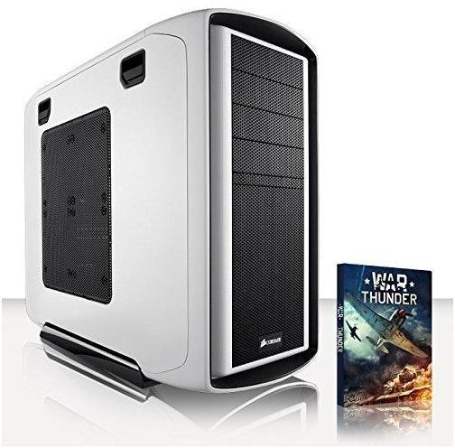 VIBOX G -Force Turbo 7 - Extreme, Leistung, Gamer, PC, Ultimative Spec, Desktop PC, USB3.0 Computer mit WarThunder Spiel Bundle, einschließlich 64Bit Windows 10 PLUS eine lebenslange Garantie (Neu 4.4GHz Intel, I5 6600K Schnell Quad-Core, Skylake, Prozessor, 2