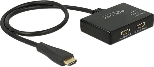 DeLock Splitter HDMI Stecker > 2 x HDMI Buchse (87700)