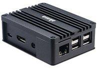 Raspberry Pi Case f. Pi Type B+/B2/B3 Black