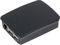 JOY-IT RB-CASE+04B, JOY-IT RPI CASE BLK - Geh&auml;use f&uuml;r Raspberry Pi 3, schwarz