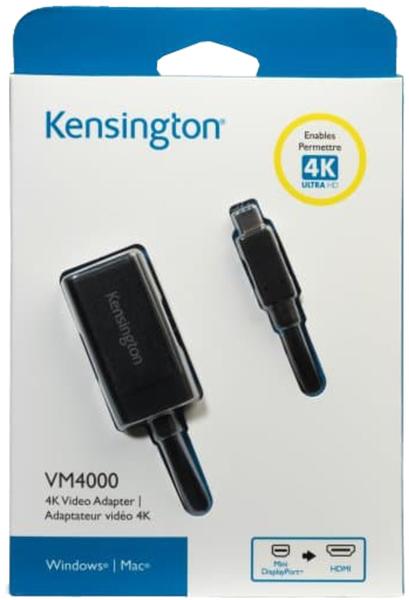 Kensington Adapter VM4000 4K Videoadapter Mini DisplayPort auf HDMI Kensington bunt/multi