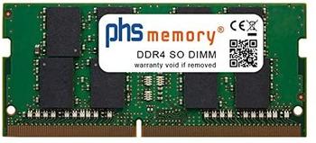 PHS-memory 32GB RAM Speicher für MSI Nightblade MIB VR7RC-002DE DDR4 SO DIMM 2666MHz PC4-2666V-S