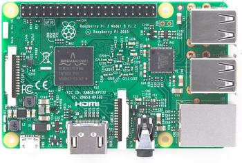 Raspberry Pi 3 Model B CPU1.2GHz/1GB/USB2.0/HDMI/Bluetooth/Wifi RASPBERRYPI3-MODB-1G