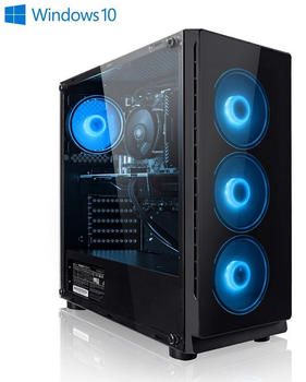 Megaport Gaming PC (AMD Ryzen 5 2600 /GeForce GTX 1650/16 GB RAM/240 GB SSD/1000 GB HDD)