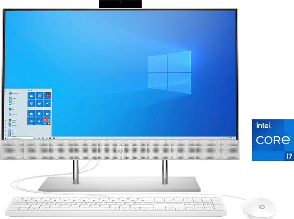 HP 24-dp1002ng All-in-One PC (23.8 Zoll) Intel® Core i7 1165G7, 8 GB RAM, 1000 GB SSD Luftkühlung)