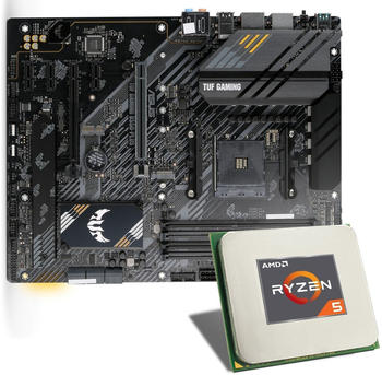 CSL-Computer CSL AMD Ryzen 5 5600X / Asus TUF B550-Plus Gaming Mainboard Bundle