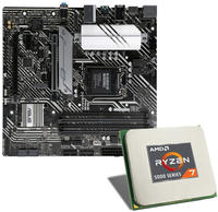 AMD Ryzen 7 5700G / ASUS PRIME B550M-K ARGB Mainboard Bundle, AMD Ryzen 7 5700G, ASUS