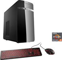Komplettsystem AMD Ryzen 5 5600G 8192 MB DDR4 Ram 250 GB M.2 SSD PCIe (oder...