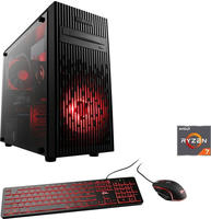 GameMax PCK08219, GAMEMAX Gaming-PC HYPE-M BK 8219 AMD Ryzen 7 5700X 32GB RAM 1TB SSD