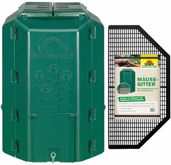 Neudorff Thermokomposter DuoTherm 530 Liter + M&auml;usegitter