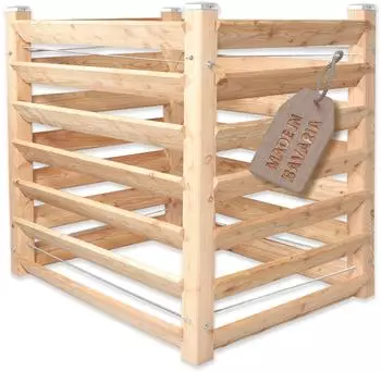 Riegelsberger Massivholz Steckkomposter 100 cm Single 80x120 cm (RIE4793.5)