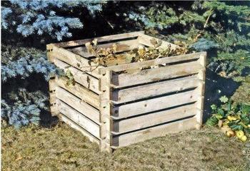 Loggyland Holz-Komposter 120x120x70 cm