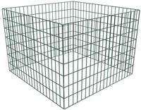 vidaXL Gartenkomposter Quadratmaschen 100 x 100 x 70 cm
