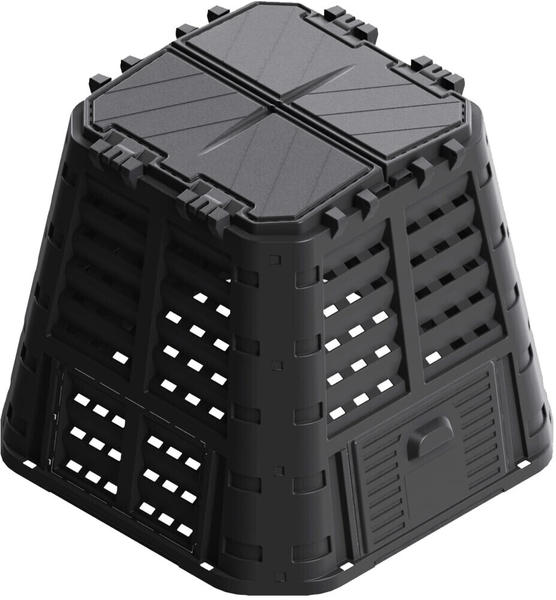 vidaXL Garden Composter black (480L)