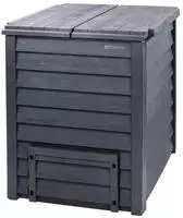 GARANTIA 626058, GARANTIA Thermo Wood Komposter Kunststoff anthrazit-braun 400 L inkl
