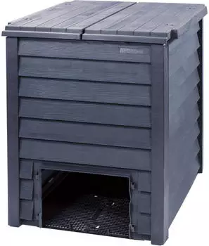 Garantia Thermo-Wood 600 l mit Bodengitter grau (626056)