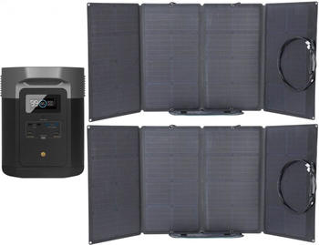 EcoFlow Delta Max 1600 + 2 x 160W Solarpanel (6042324)