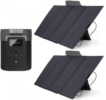 EcoFlow Delta Max 2000 + 2 x 400W Solarpanel (6043064)